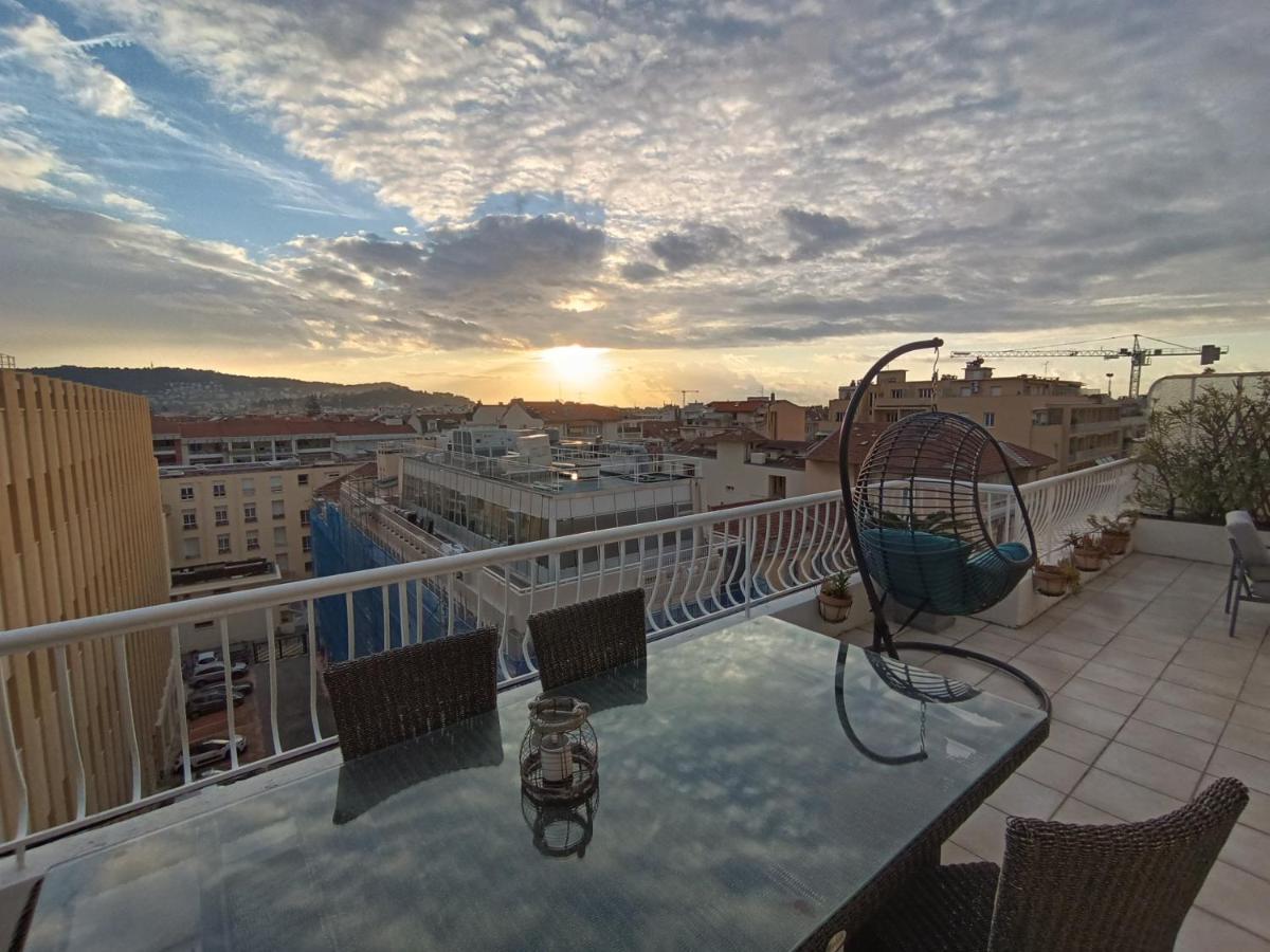 Apartament Val Roya Terrasse Nicea Zewnętrze zdjęcie